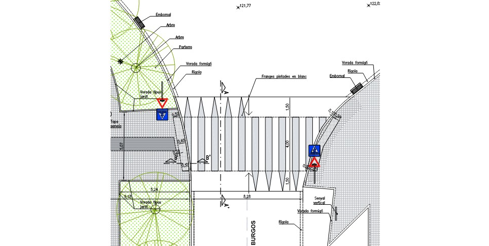 Plànol de l'actuació Plànol de l'actuació