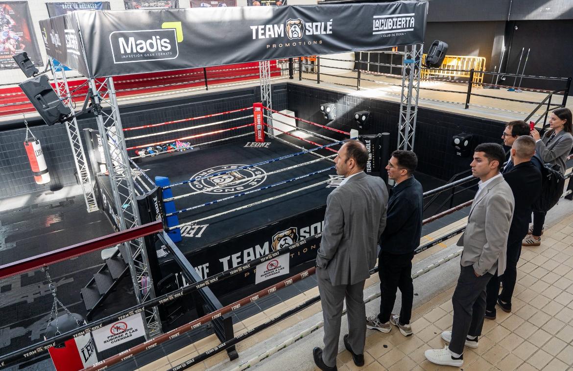 Visita a Badia del conseller d'Esports Visita a Badia del conseller d'Esports