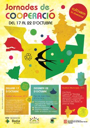 cartell programa jornades cooperació 2011