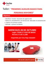 Taller de primers auxilis per a gent gran