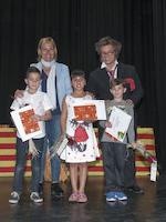 Infants premiats de 2n de primària