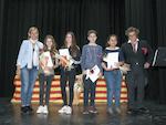 Infants premiats de 1r i 2n d'ESO