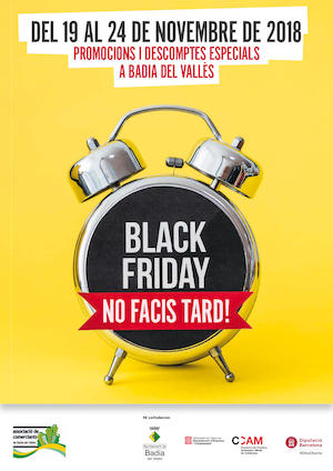 Del 19 al 24 de novembre, Black Friday a Badia del Vallès