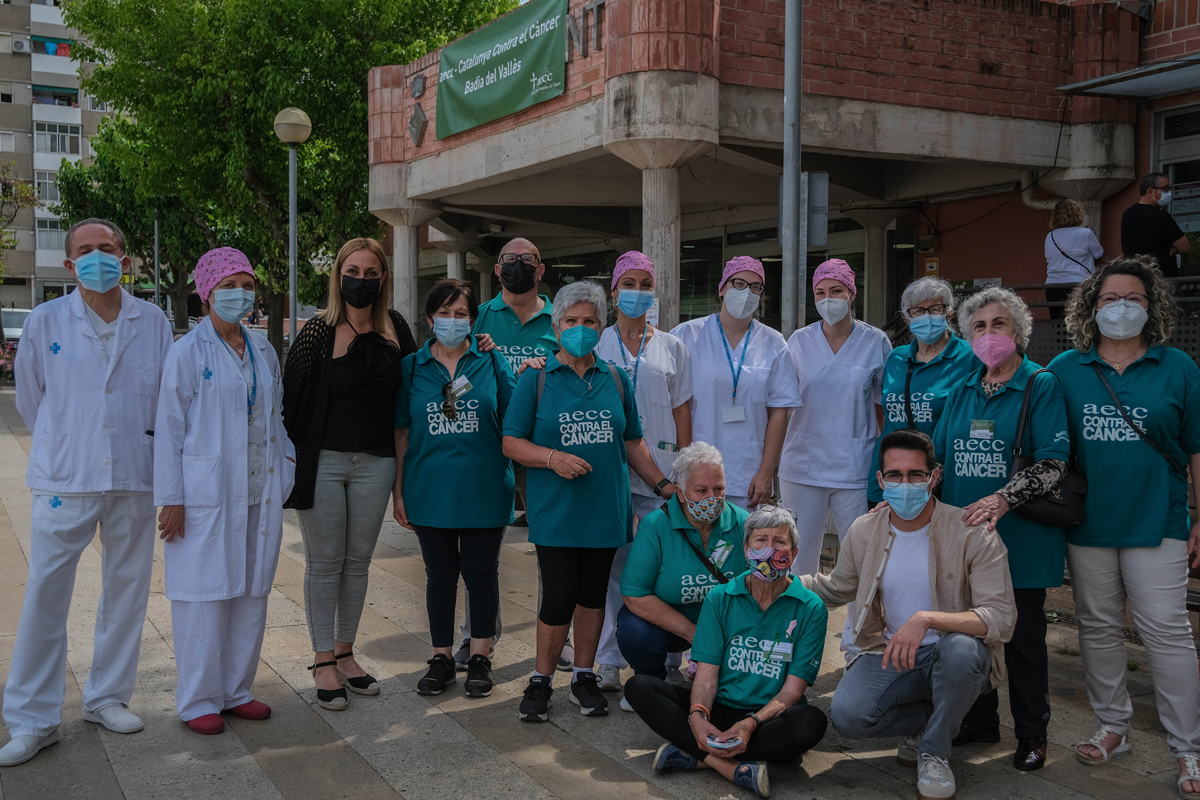 Parada per conscienciar durant el Dia Mundial sense Tabac