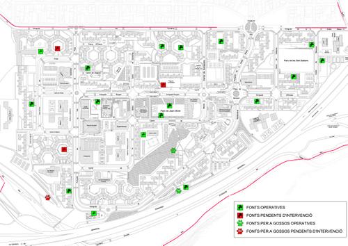 Estat de les fonts a Badia a 2 d'agost de 2024