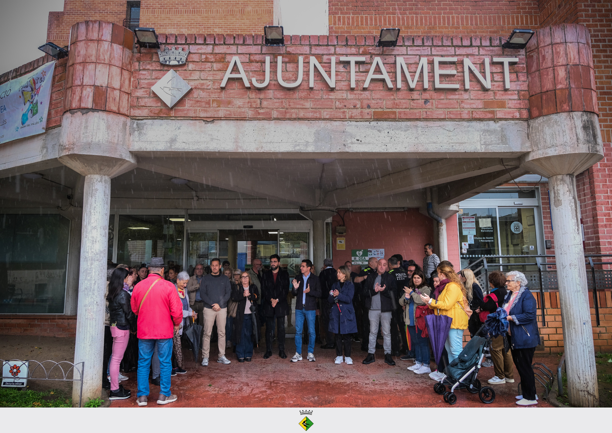 Minut de silenci per les vctimes de la DANA