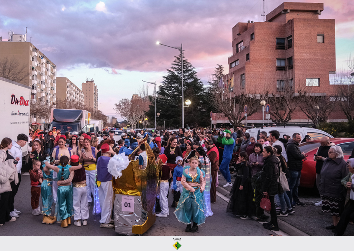 Fotografia de la celebraci del Carnaval 2024 a Badia