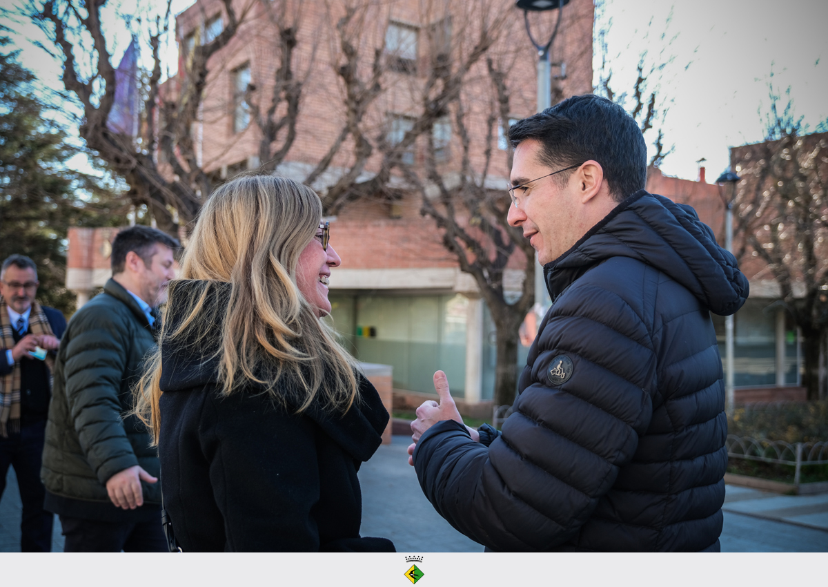 Visita de la subdelegada del Govern central, Mari Carmen Garca-Calvillo