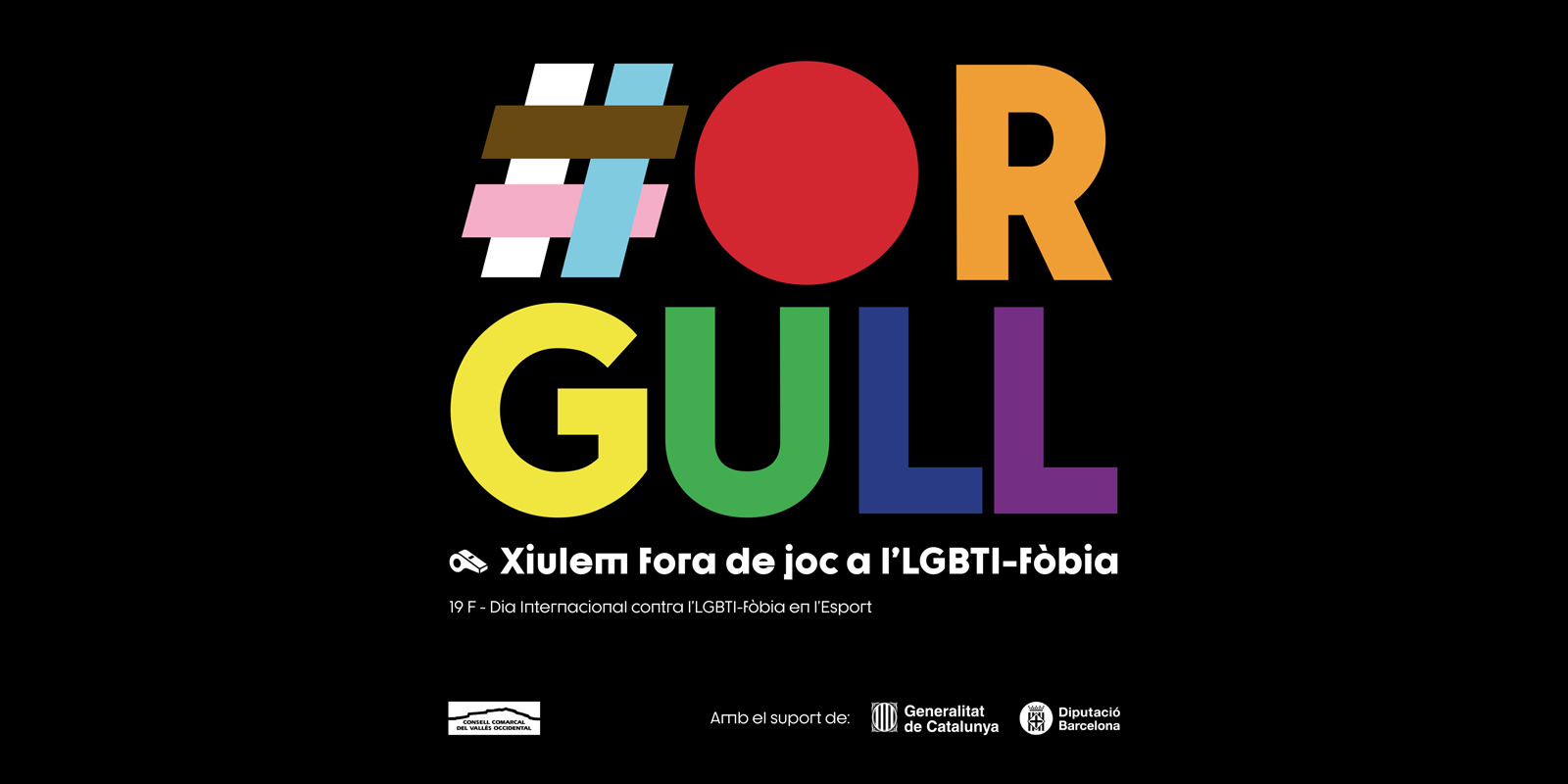 Imatge del Dia Internacional contra l´LGBTI-fòbia en l´Esport Imatge del Dia Internacional contra l´LGBTI-fòbia en l´Esport