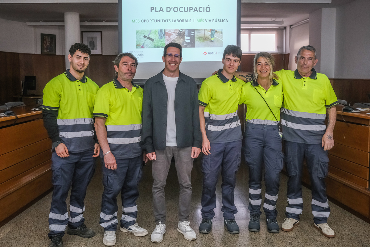 6 persones de Badia, per millorar carrers i zones verdes 6 persones de Badia, per millorar carrers i zones verdes