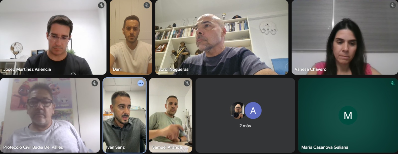 Reunió del Comitè Municipal d'Emergències per l'alerta del pla INUNCAT per pluges Reunió del Comitè Municipal d'Emergències per l'alerta del pla INUNCAT per pluges